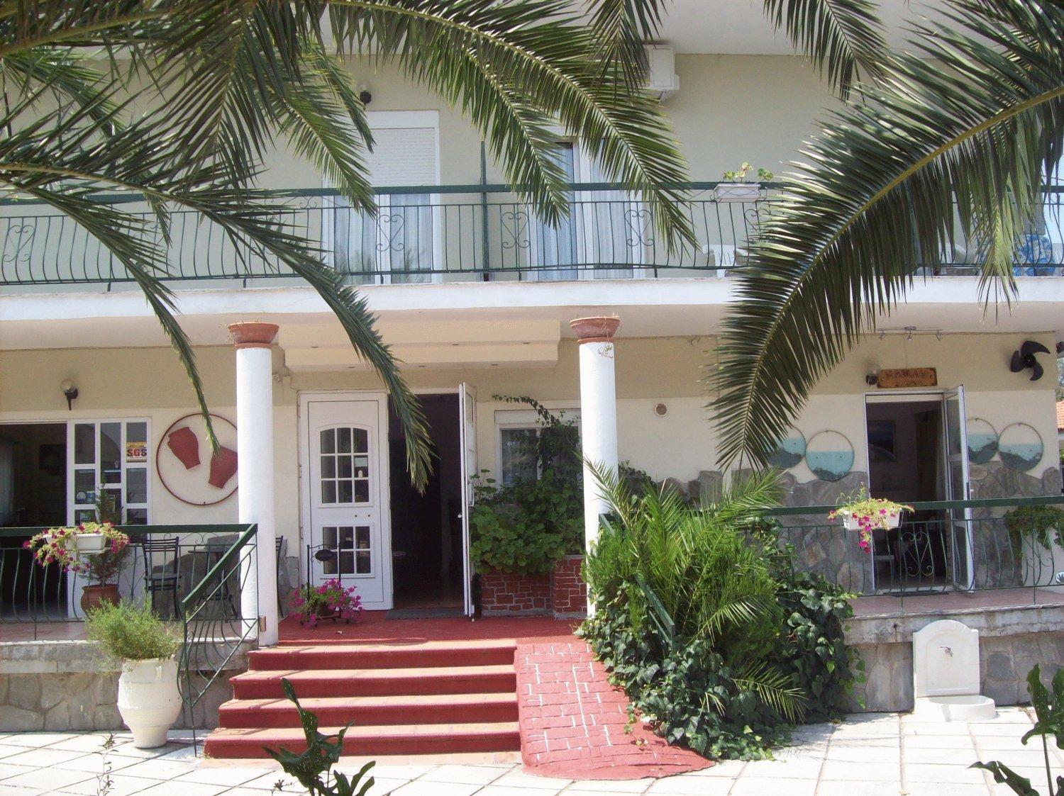 Aquarius Hotel Fourka Exterior foto